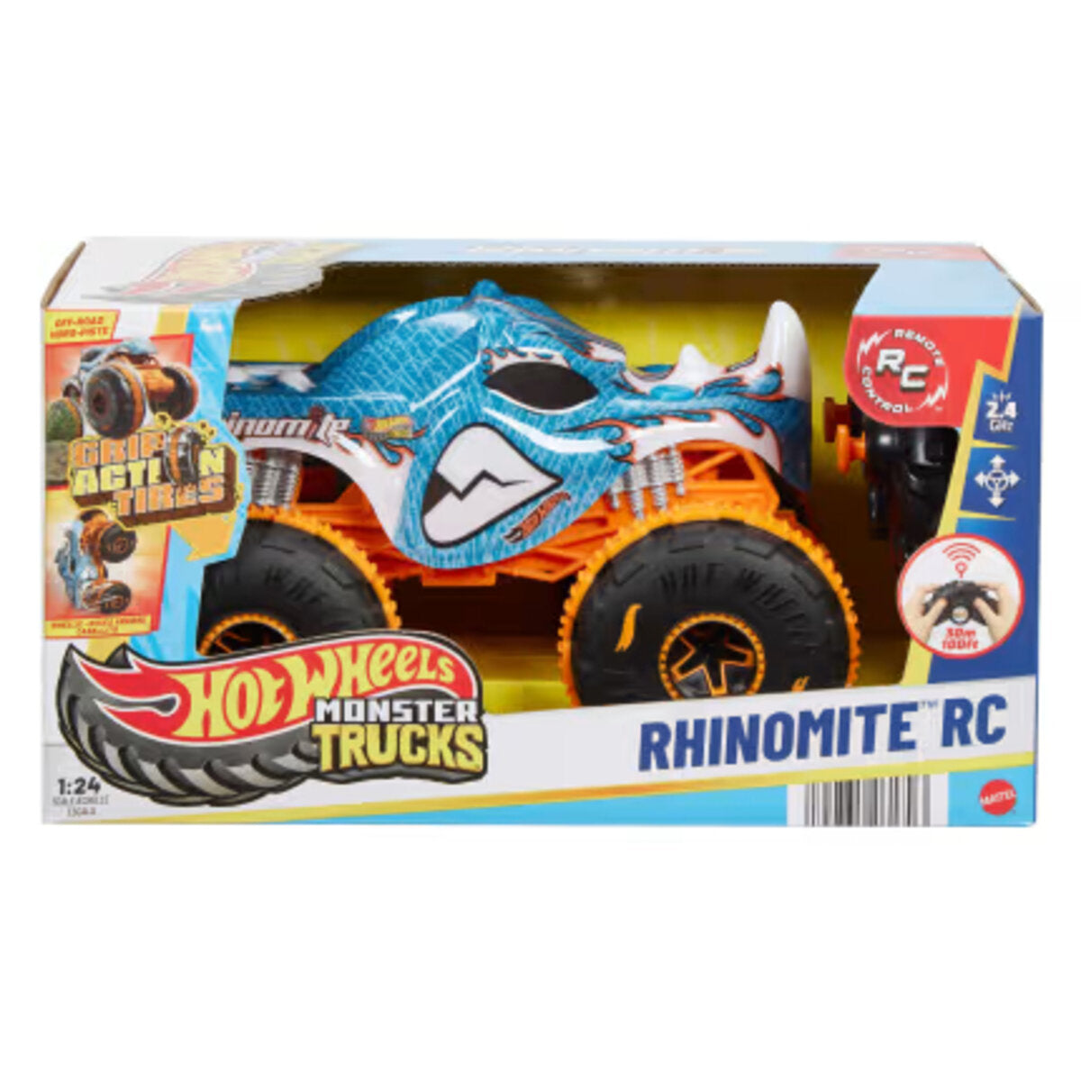 Hot Wheels Monster Trucks RC 1:24 Rhinomite