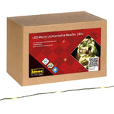 Idena Lichterkette NewTec, 80 Micro LED ww 8h Timer