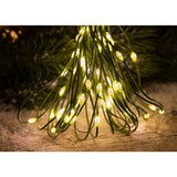 Idena Lichterkette NewTec, 80 Micro LED ww 8h Timer