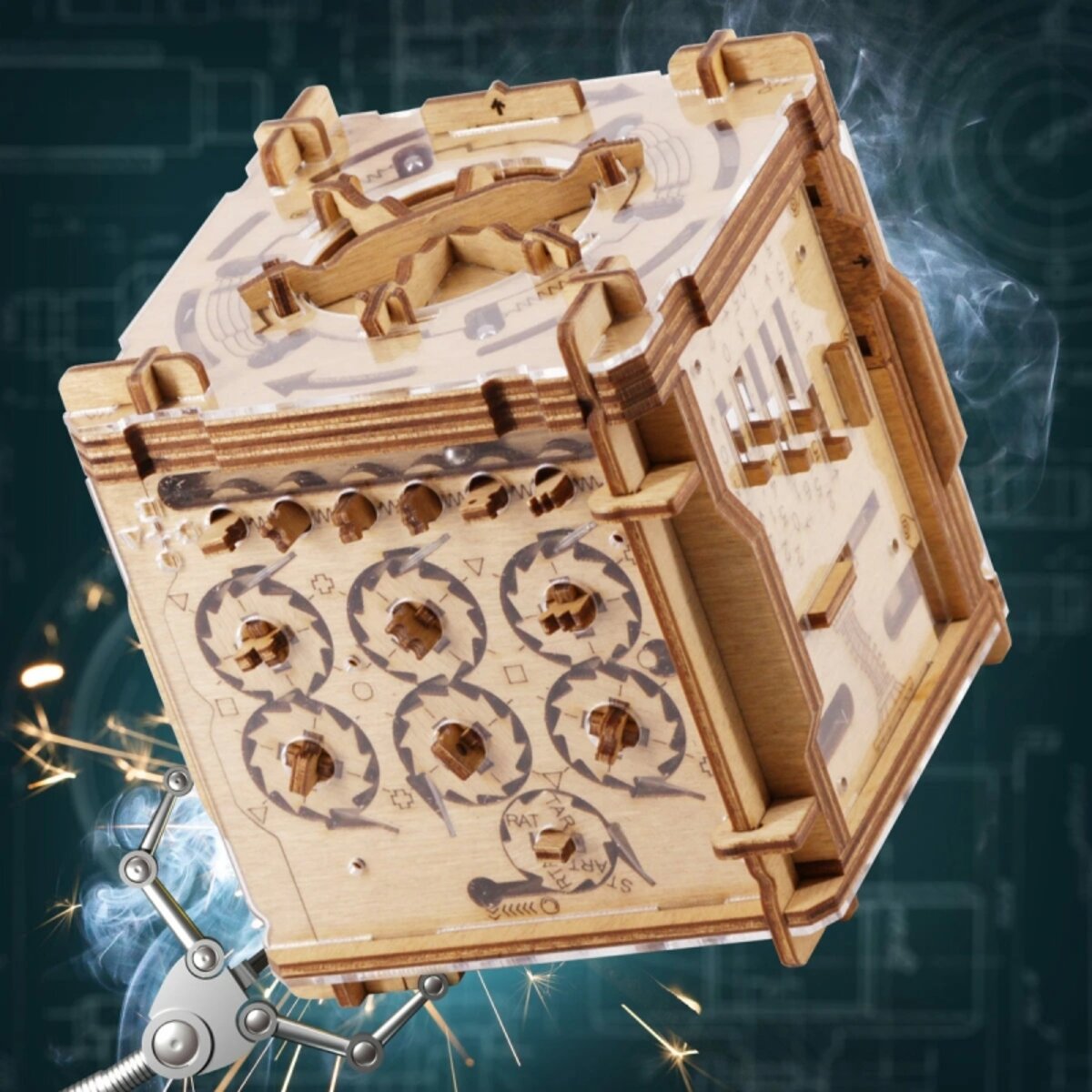 idventure Cluebox 3D Puzzles Escape Room in einer Box Cambridge Labyrinth