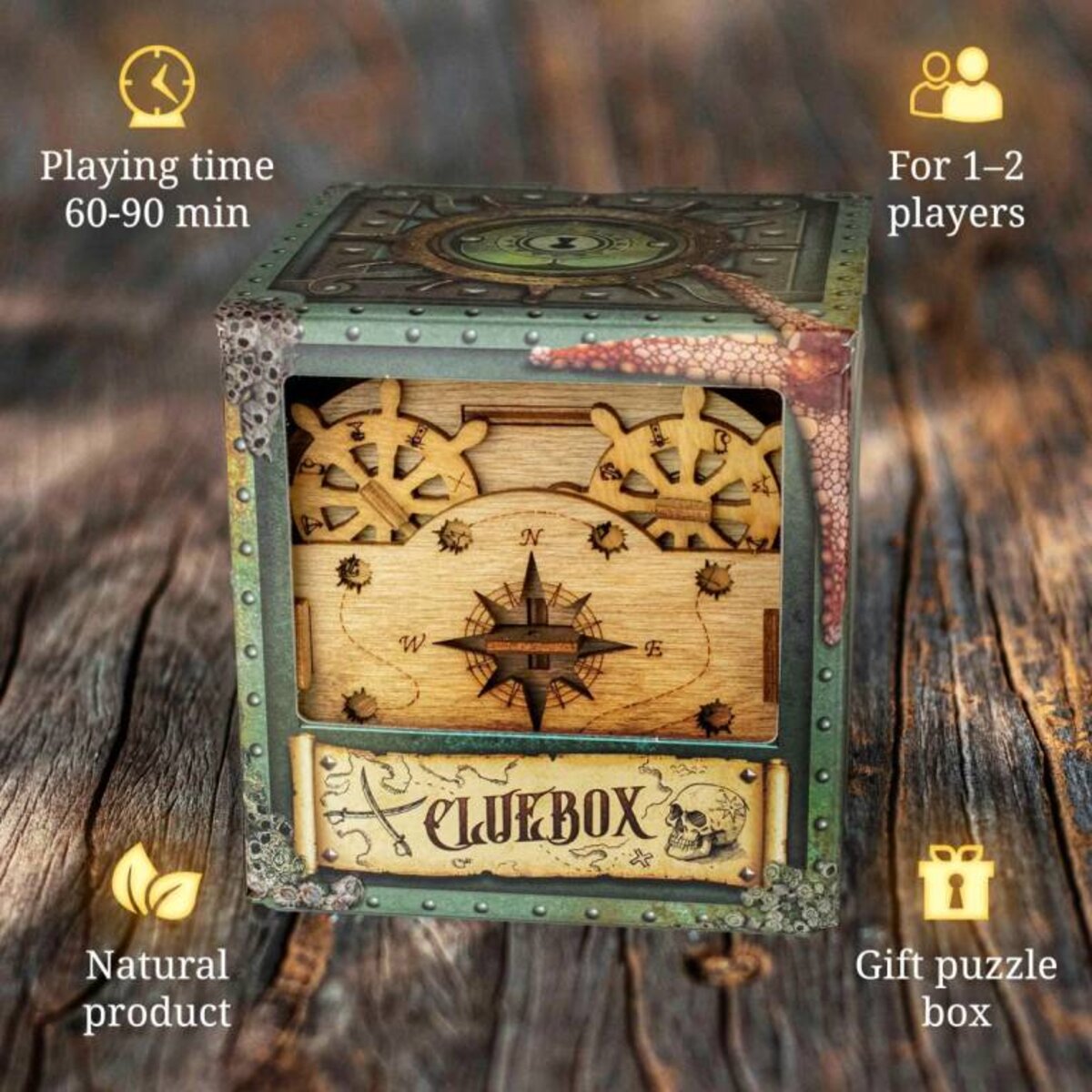 iDventure Cluebox Escape Room in einer Box Davy Jones' Locker
