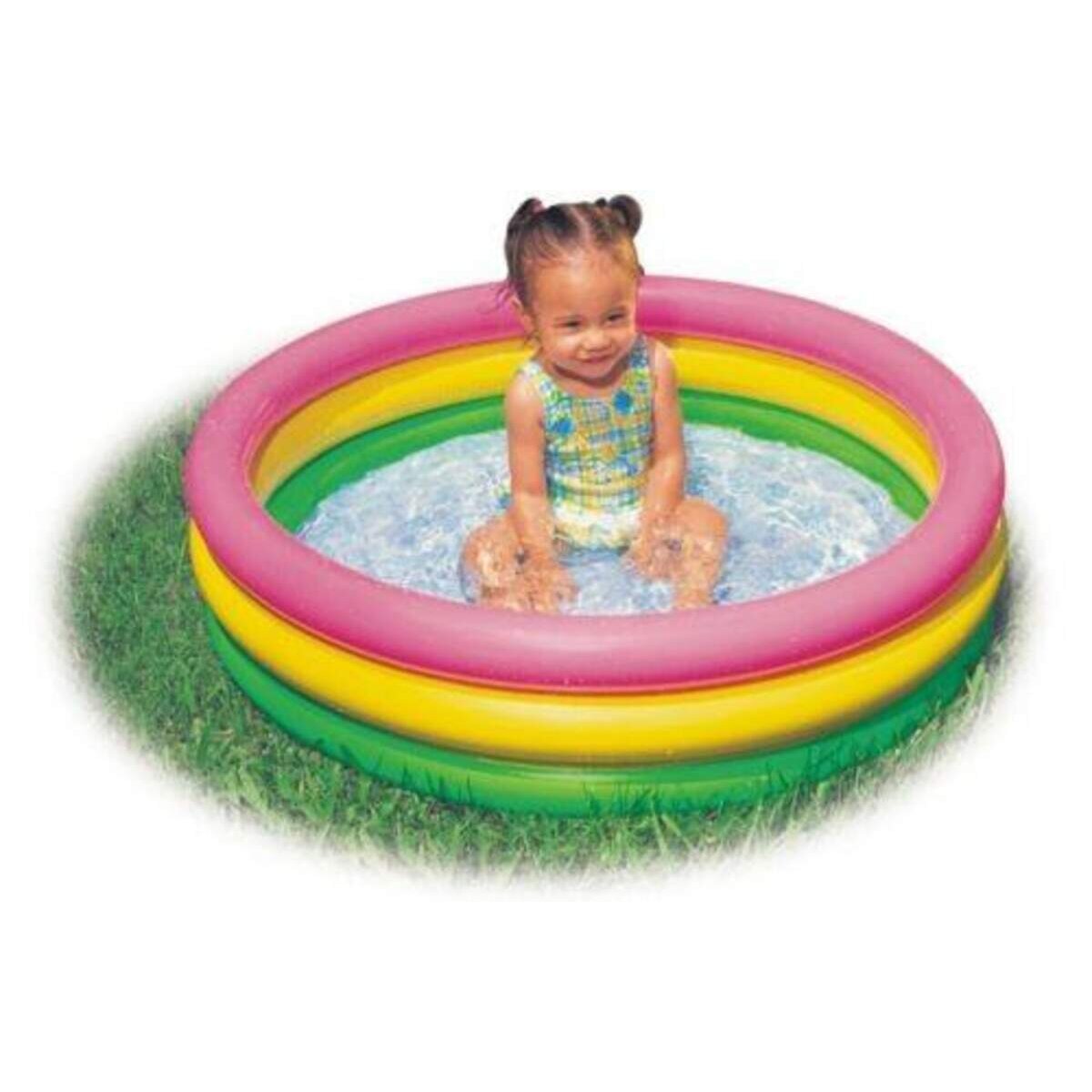 Intex Baby Pool 3-Ring Sunset Glow