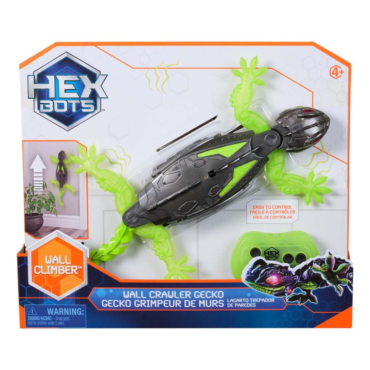 Invento Hexbots Wall Crawler Gecko RC