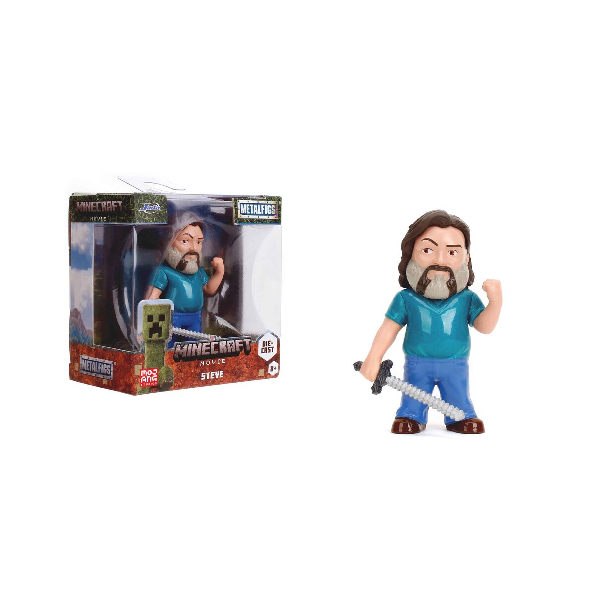 Jada Minecraft Movie Figures 2,5", Welle 5, 4-sort.