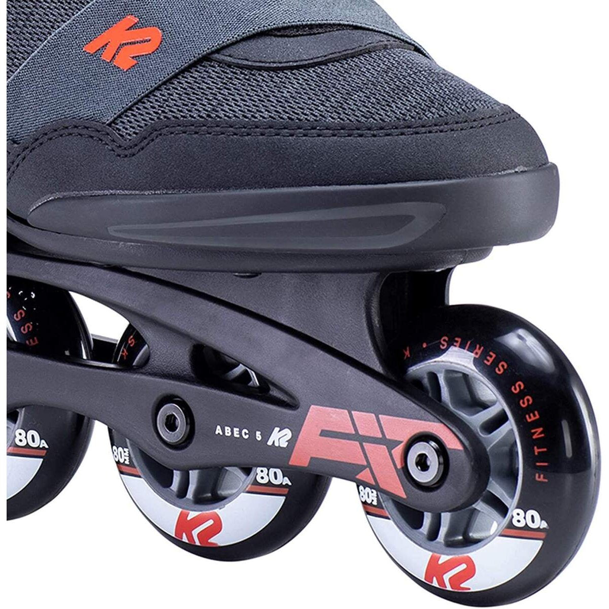 K2 Inliner Herren F.I.T. 80 Boa Inline Skates, Größe 44,5