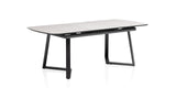 Kettler Ausziehtisch 200-260x100cm Glas-Keramik-Alu (0301827-7000)