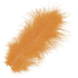 Knorr Prandell Marabufedern, orange, ca. 10cm, 15 Stück