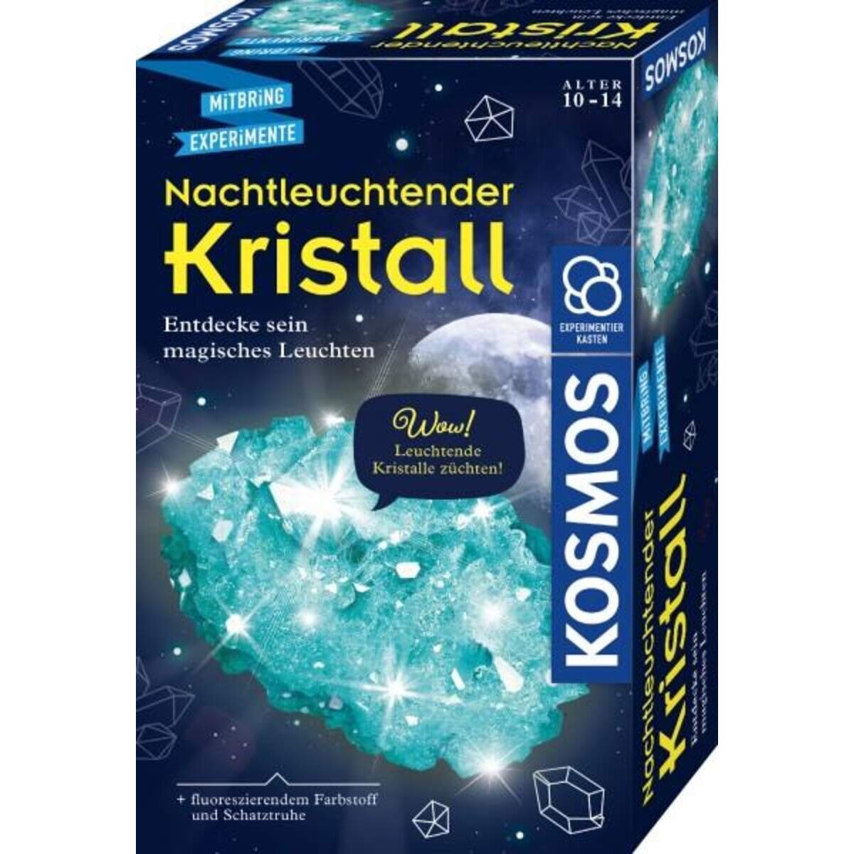 KOSMOS 65800 Nachtleuchtender Kristall Entdecke sein magisches Leuchten