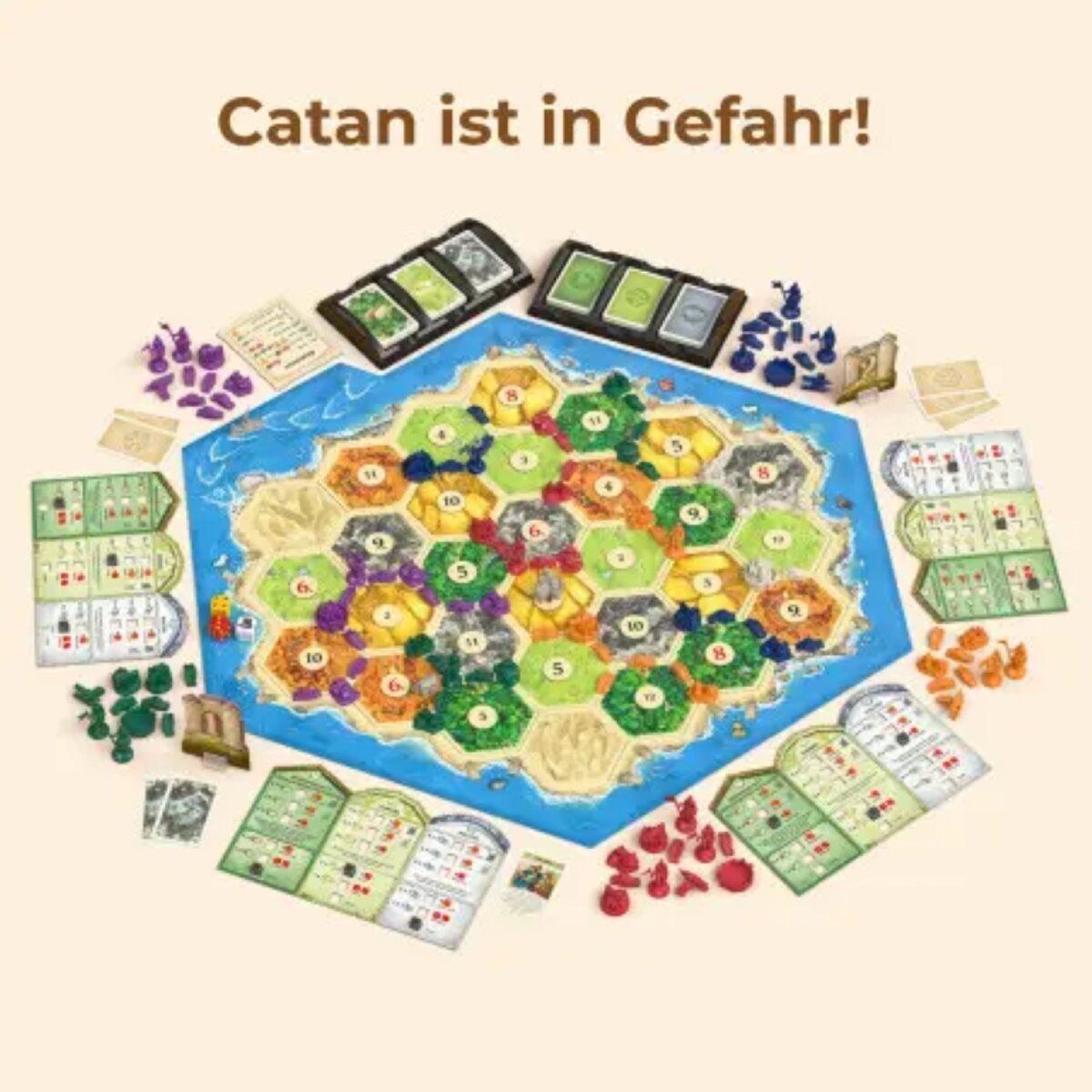 KOSMOS CATAN Städte & Ritter 5-6 Personen Erweiterung