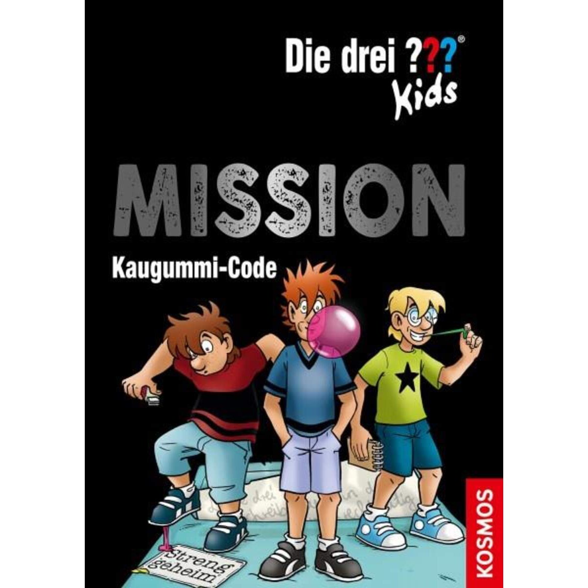 KOSMOS Die drei??? Kids Mission Kaugummi-Code (Escape)