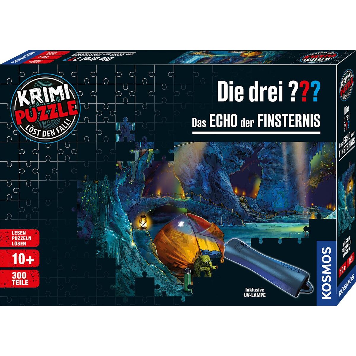 KOSMOS Krimi-Puzzle: Die drei ??? - Das Echo der Finsternis