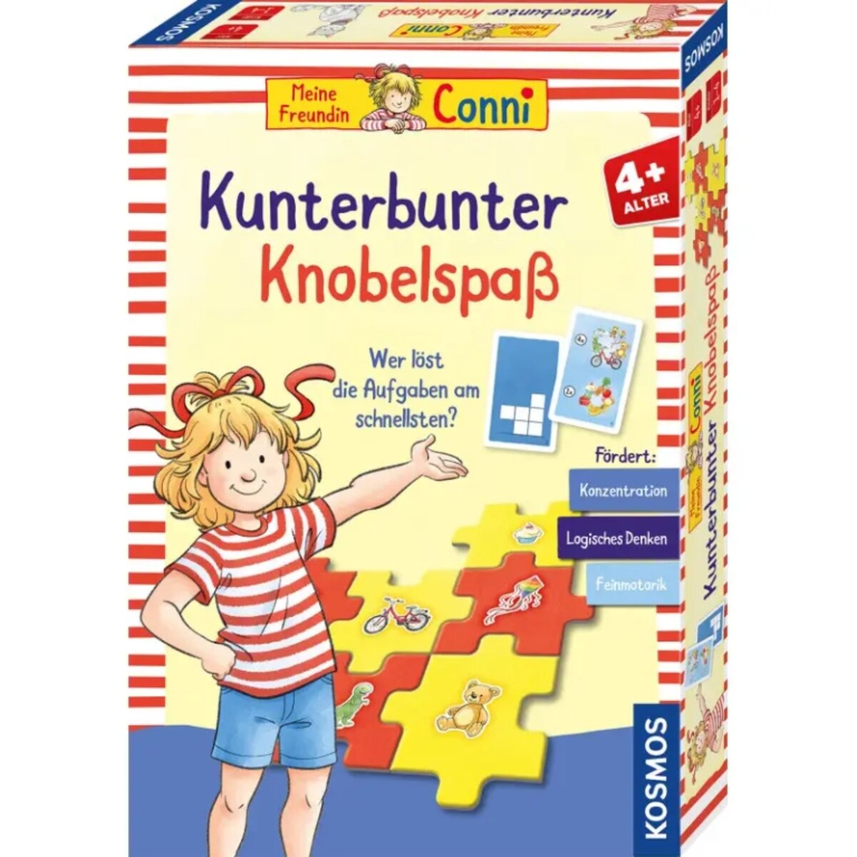 KOSMOS Meine Freundin Conni - Kunterbunter Knobelspaß