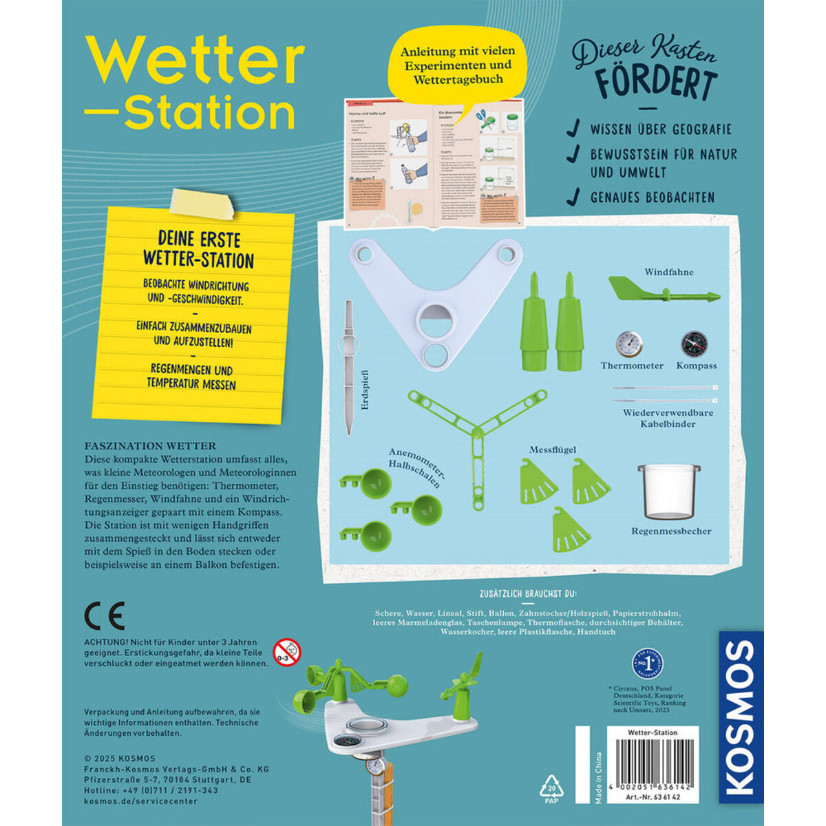 KOSMOS Wetterstation