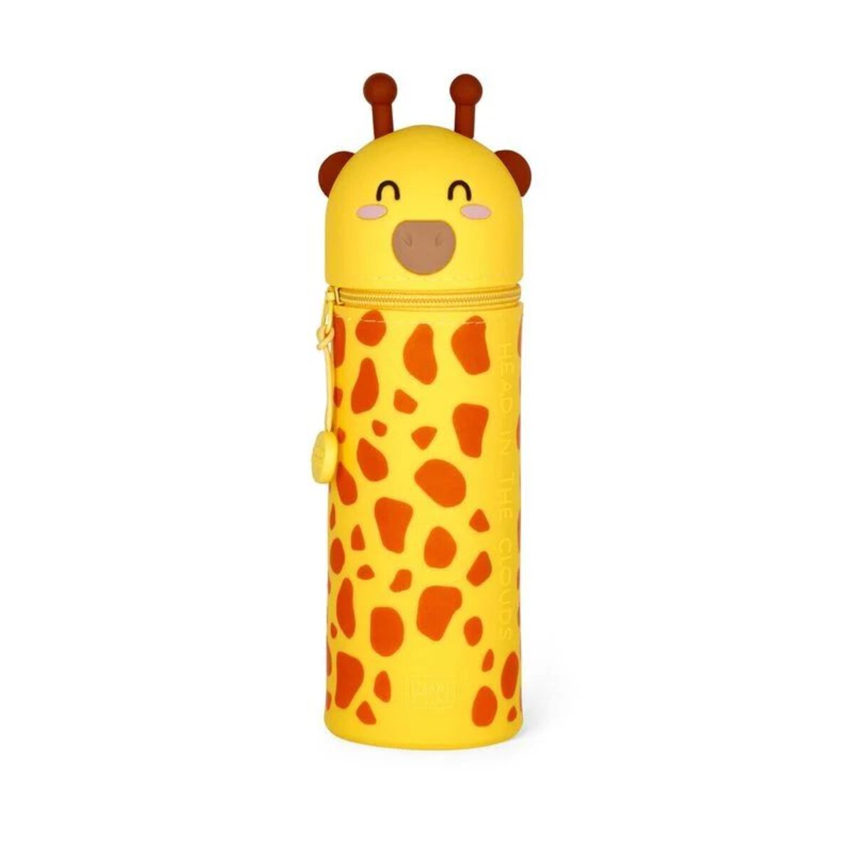 Legami 2-in-1-Federmäppchen aus Silikon - Kawaii: Giraffe