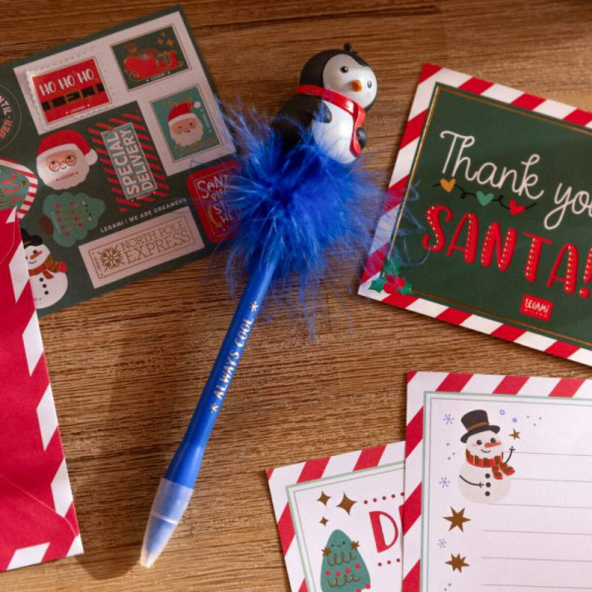 Legami Leuchtender Gelstift Writing is Magic Penguin