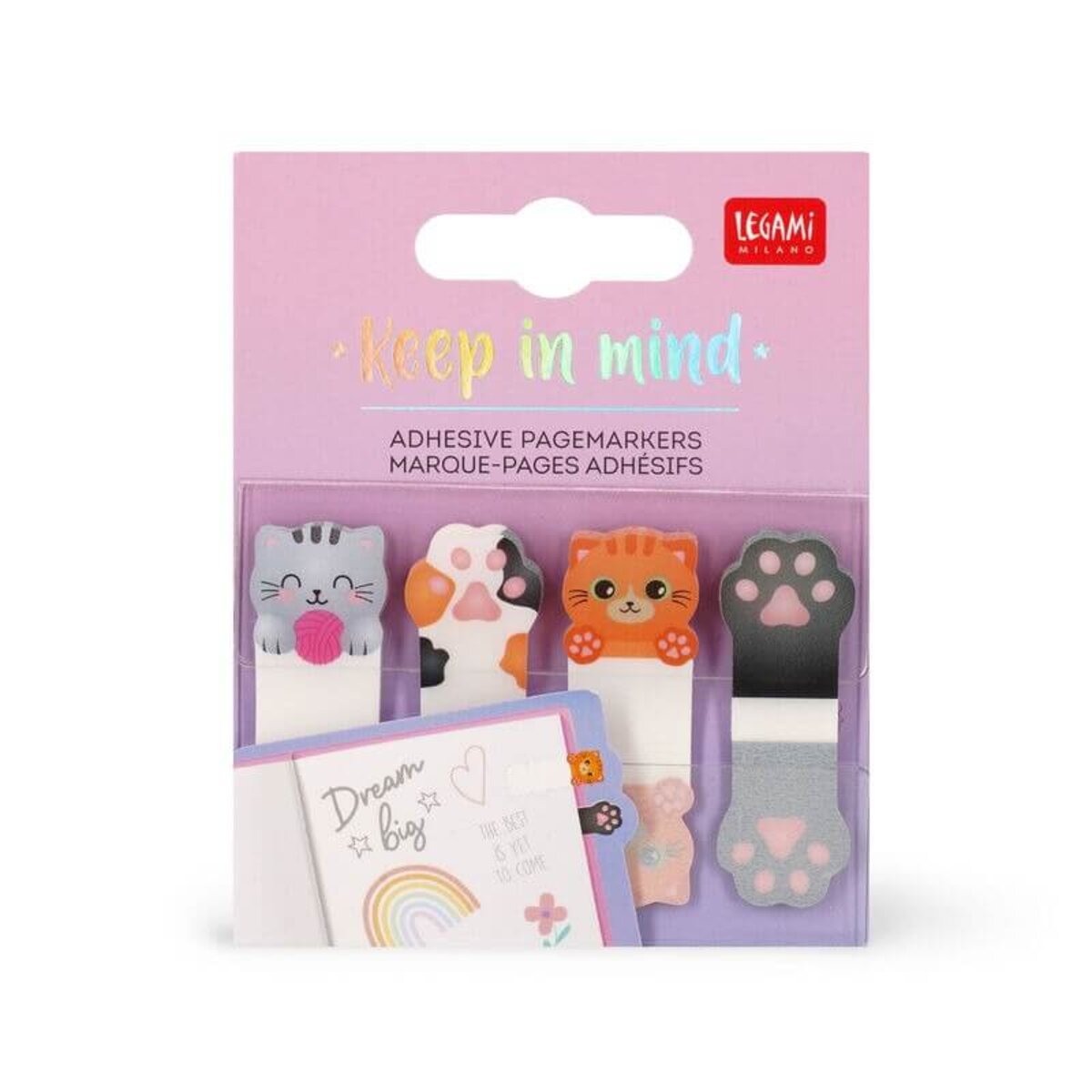 Legami Seitenmarker Keep in mind Katze selbstklebende Seitenmarkierungen