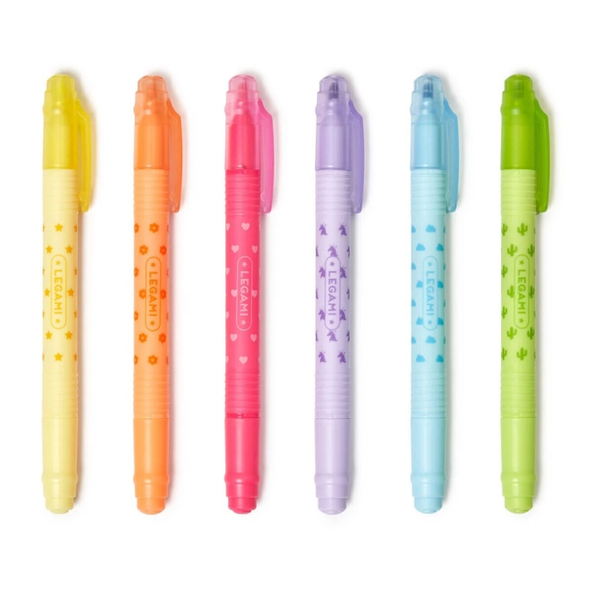 Legami Set mit 6 löschbaren Textmarkern - Magic Highlighters