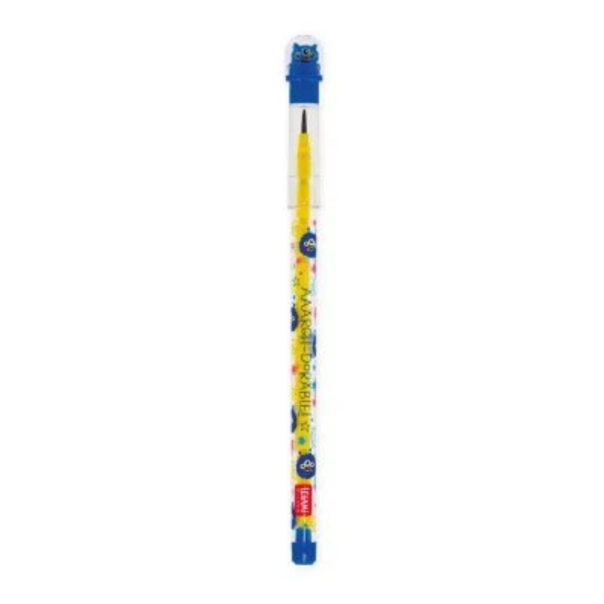 Legami Stapelbarer Bleistift mit Radiergummi Take a Tip Monstesr 11 Minen 2B