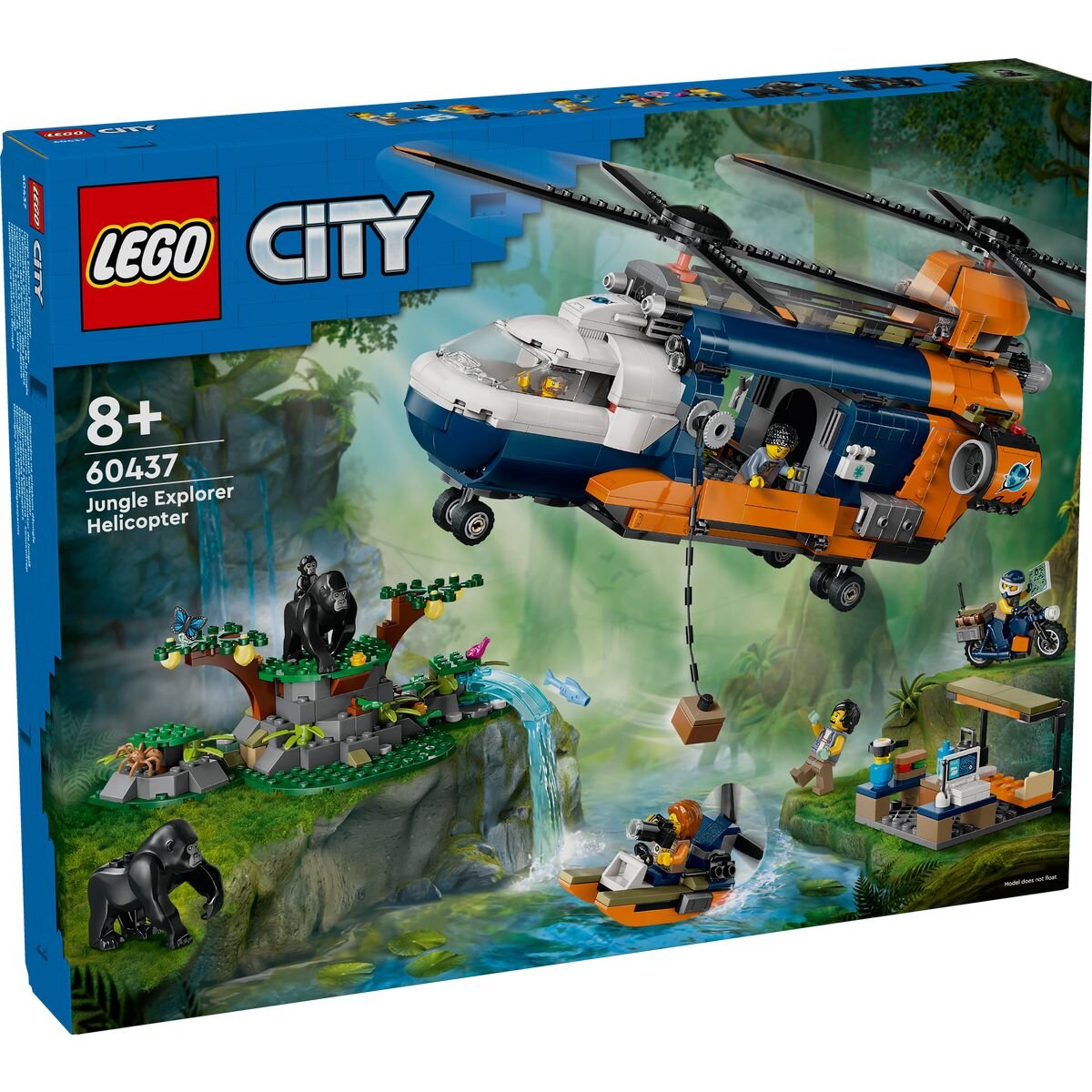 LEGO® City 60437 Dschungelforscher-Hubschrauber