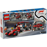 LEGO® City 60443 F1® Boxenstopp mit Boxencrew und Ferrari Flitzer