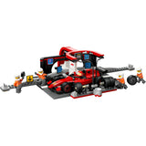 LEGO® City 60443 F1® Boxenstopp mit Boxencrew und Ferrari Flitzer