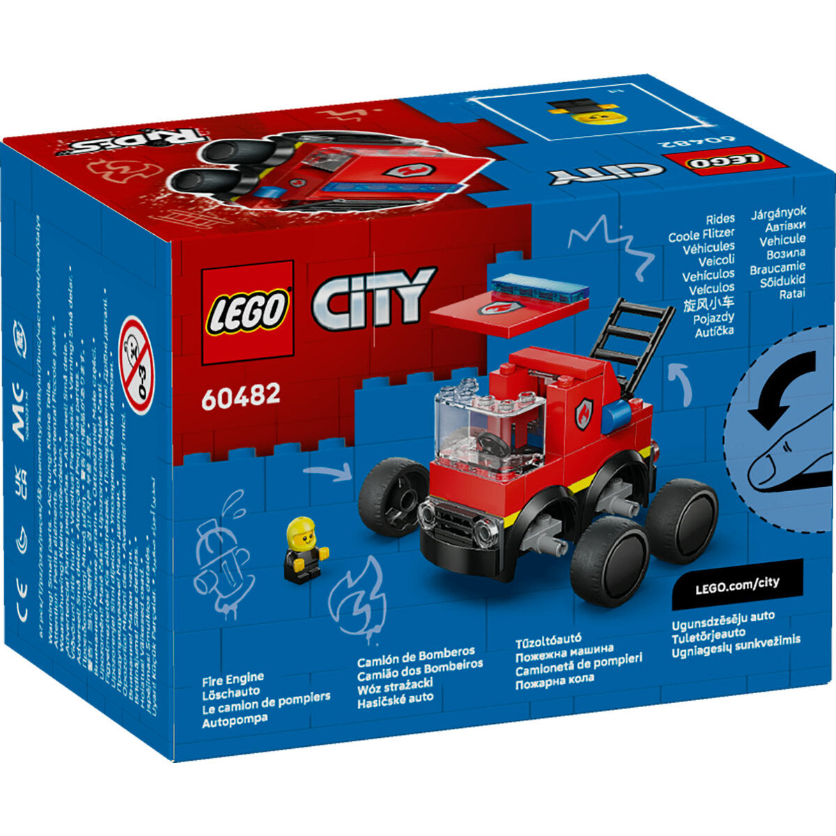 LEGO® City 60482 Coole Flitzer – Löschauto
