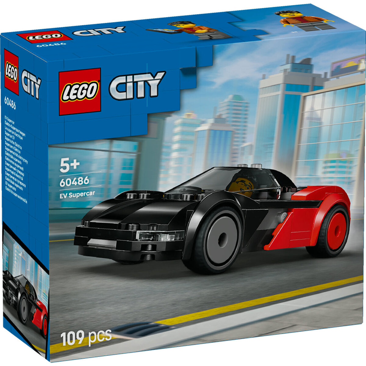 LEGO® City 60486 Elektro-Supersportwagen