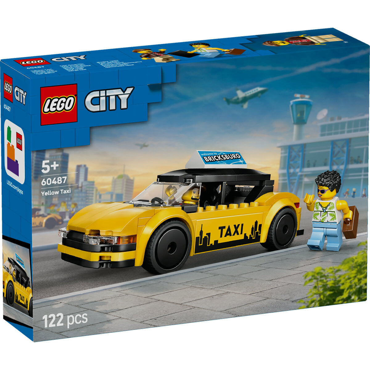 LEGO® City 60487 Gelbes Taxi