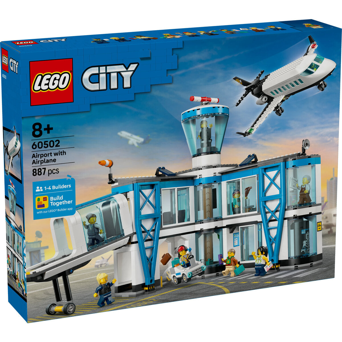 LEGO® City 60502 Flughafen mit Flugzeug
