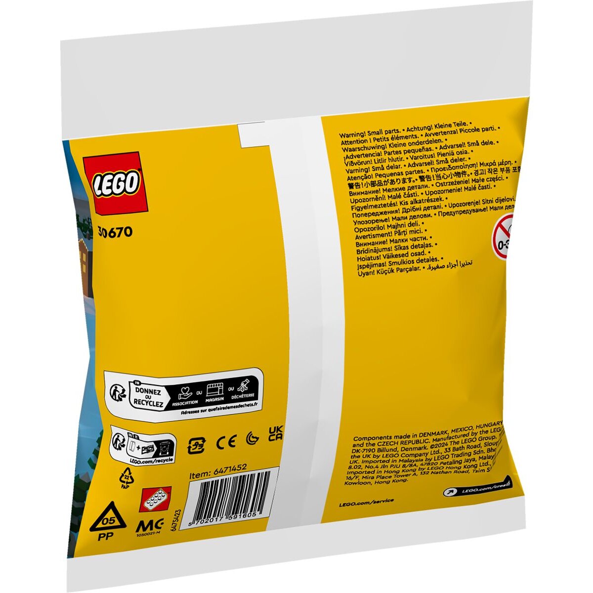 LEGO® Creator 30670 Weihnachtsmann auf Schlittenfahrt