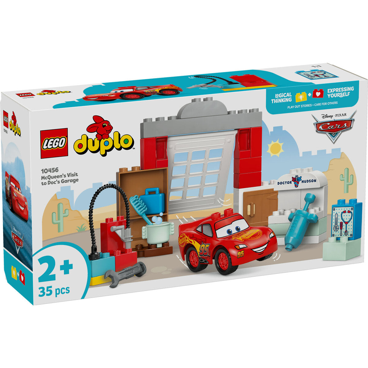 LEGO® DUPLO® Disney™ 10456 McQueens Besuch in Docs Werkstatt