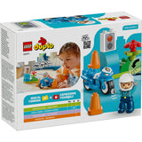 LEGO® DUPLO® Town 10471 Blaues Polizeimotorrad
