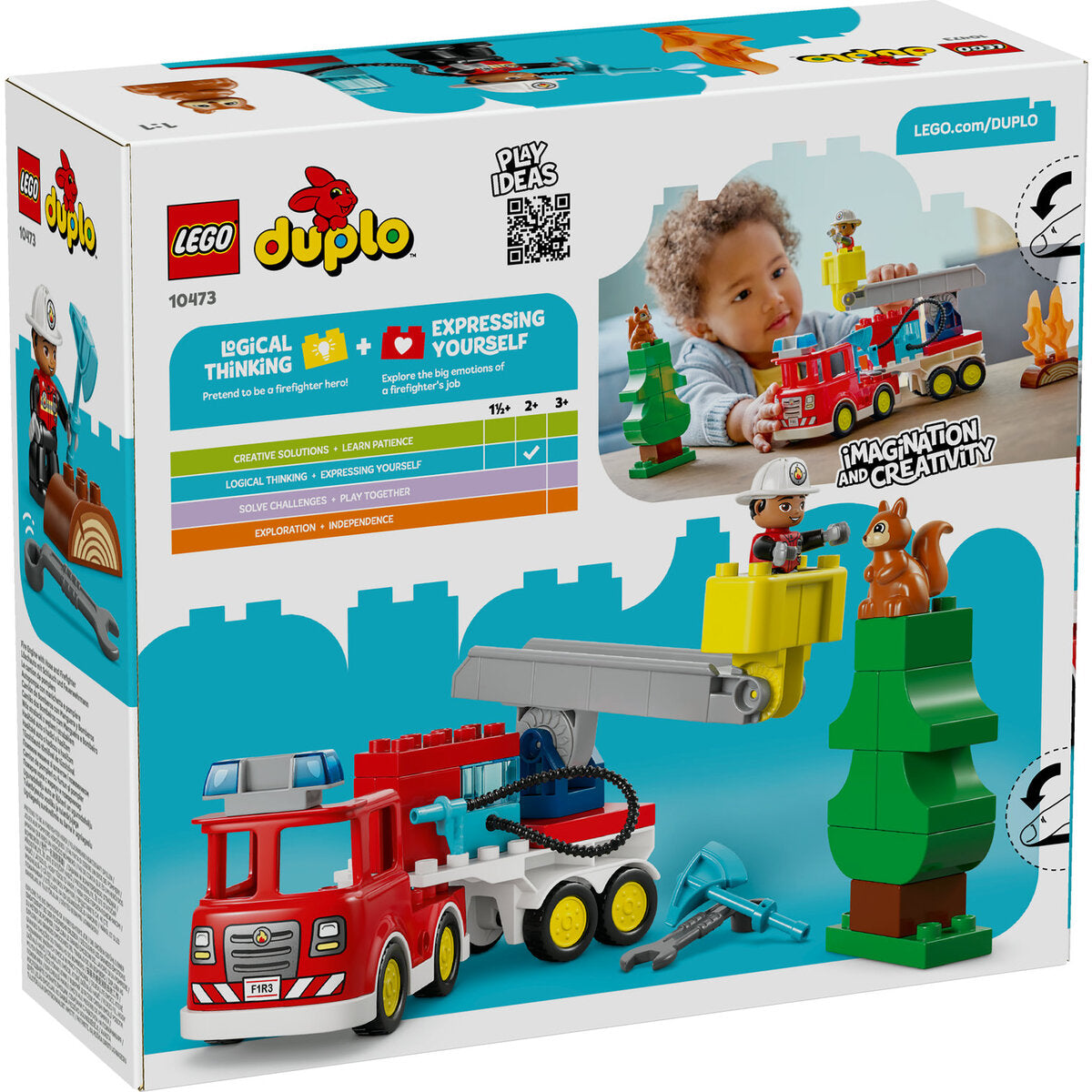 LEGO® DUPLO® Town 10473 Löschauto mit Schlauch und Feuerwehrmann