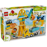 LEGO® DUPLO® Town 10476 Baustelle mit Baufahrzeugen – 3-in-1-Set