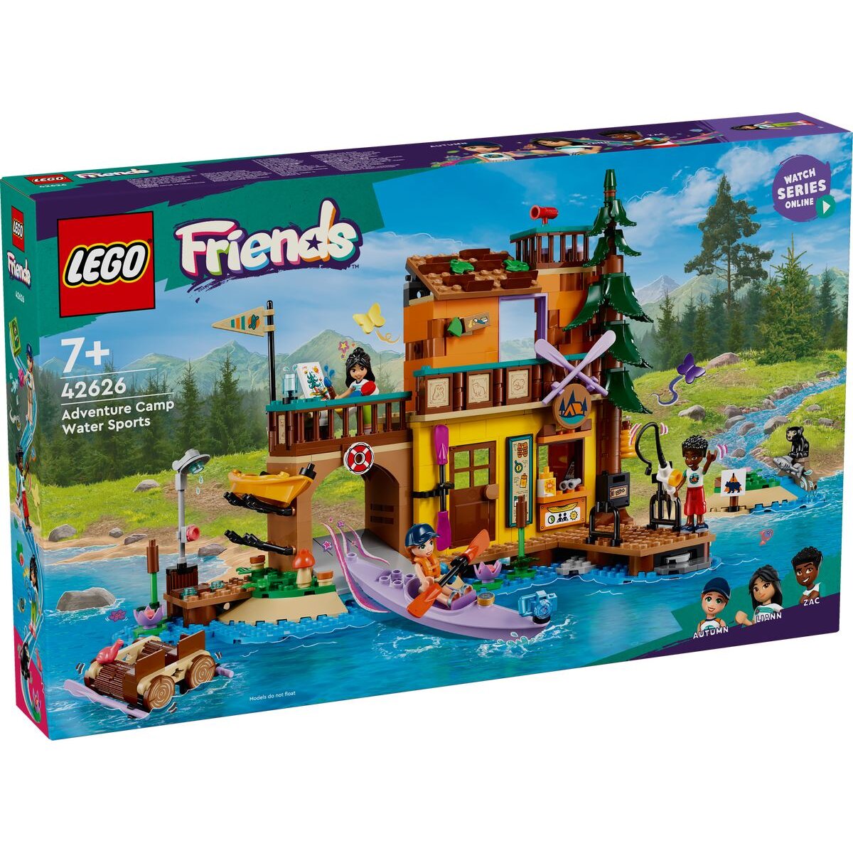 LEGO® Friends 42626 Abenteuercamp mit Kayak