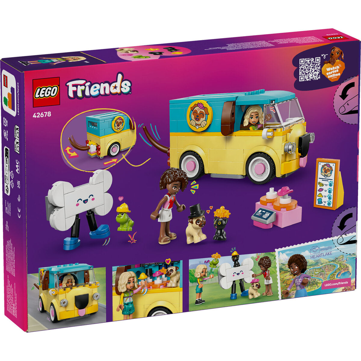 LEGO® Friends 42678 Haustierzubehör-Van