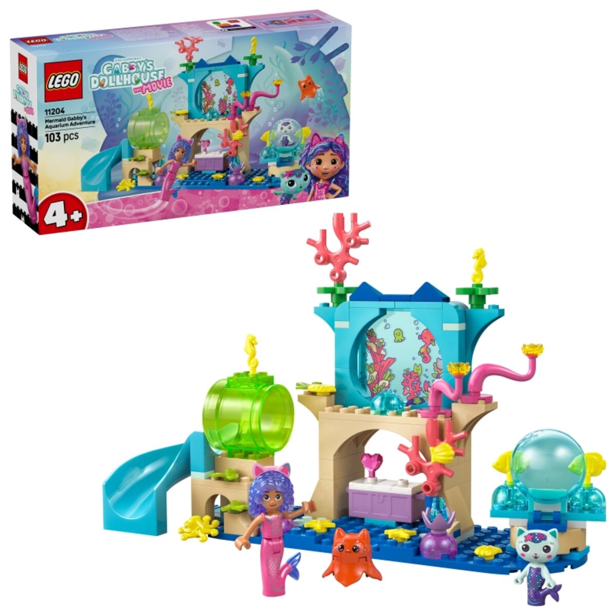 LEGO® Gabby's Dollhouse 11204 Meerjungfrau Gabbys Aquarium Abenteuer
