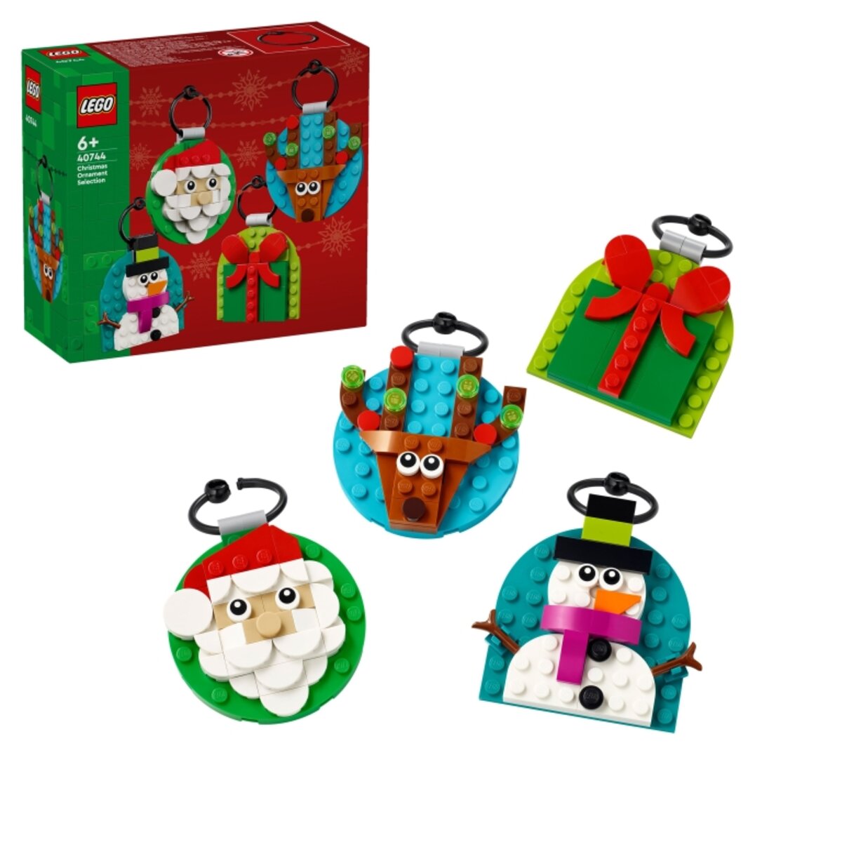 LEGO® Iconic 40744 Verschiedene Christbaumanhänger