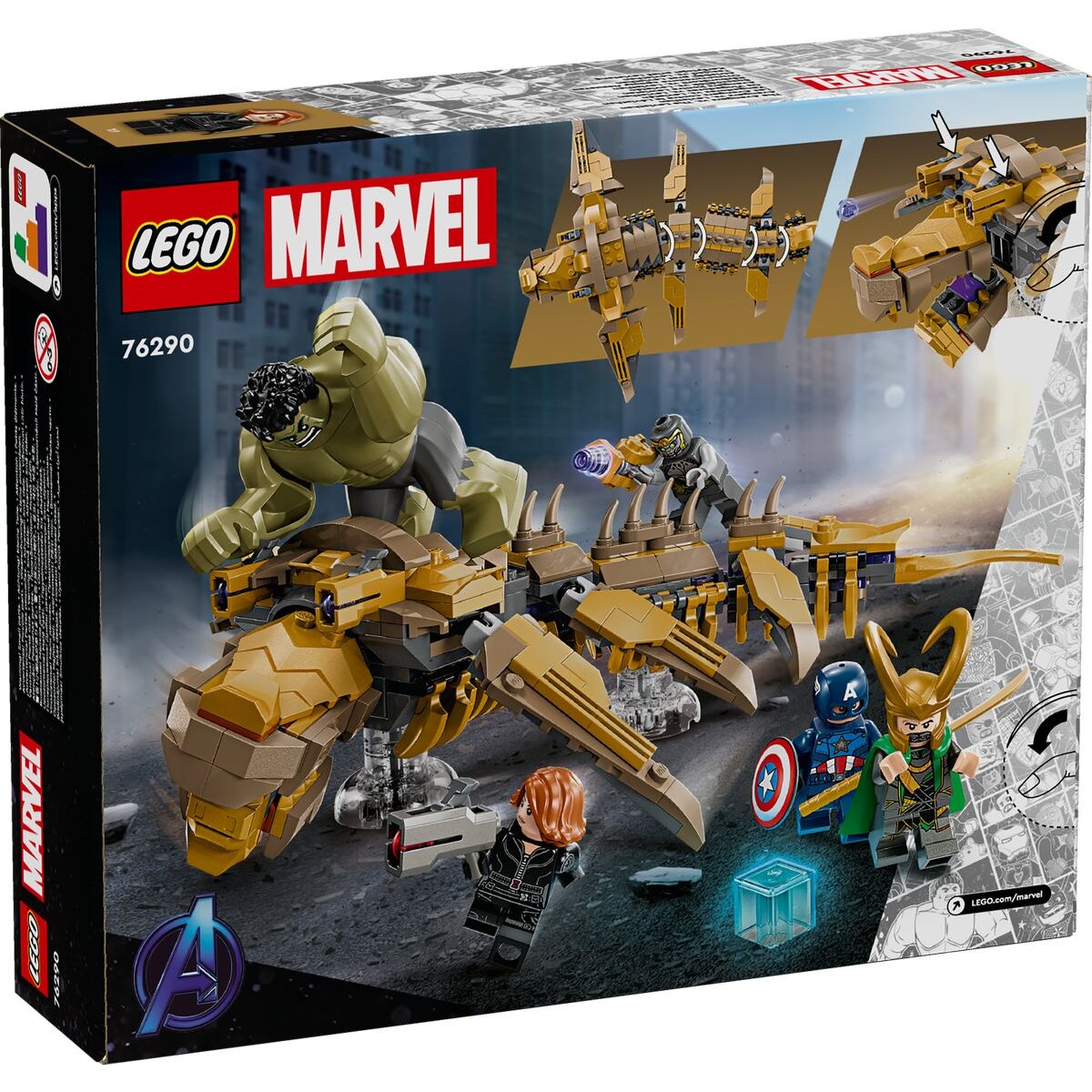 LEGO® Marvel Super Heroes 76290 Avengers vs. Leviathan