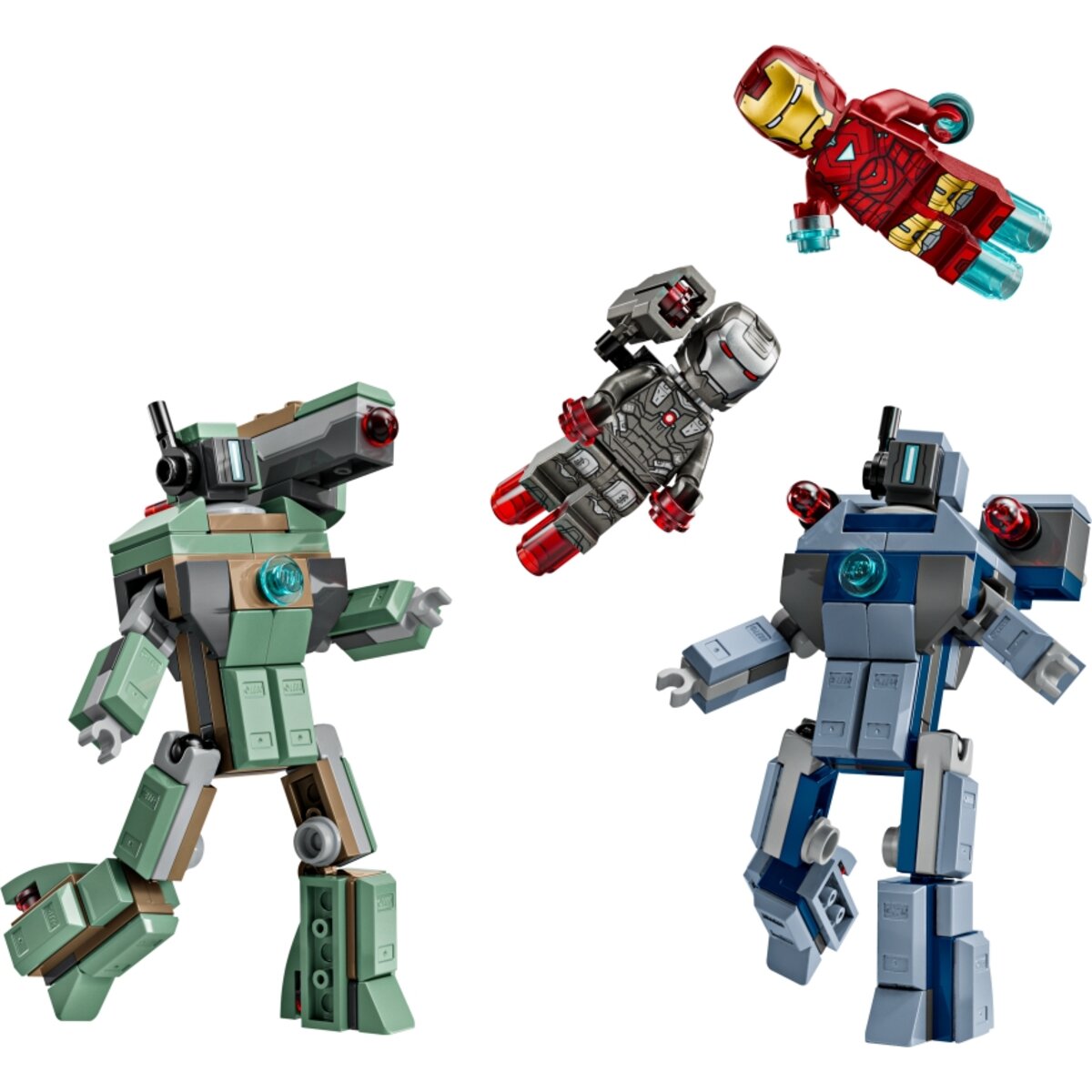 LEGO® Marvel Super Heroes 76320 Iron Man & War Machine vs. Hammer-Drohnen