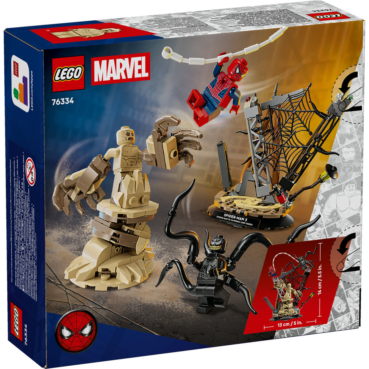 LEGO® Marvel Super Heroes 76334 Großer Showdown: Spider-Man vs. Sandman