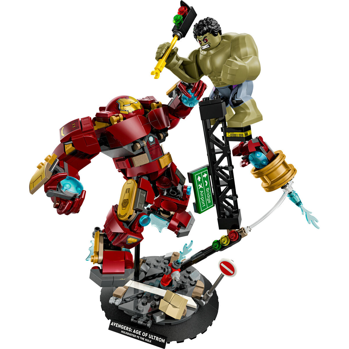 LEGO® Marvel Super Heroes 76343 Duell der Giganten: Hulkbuster vs. Hulk