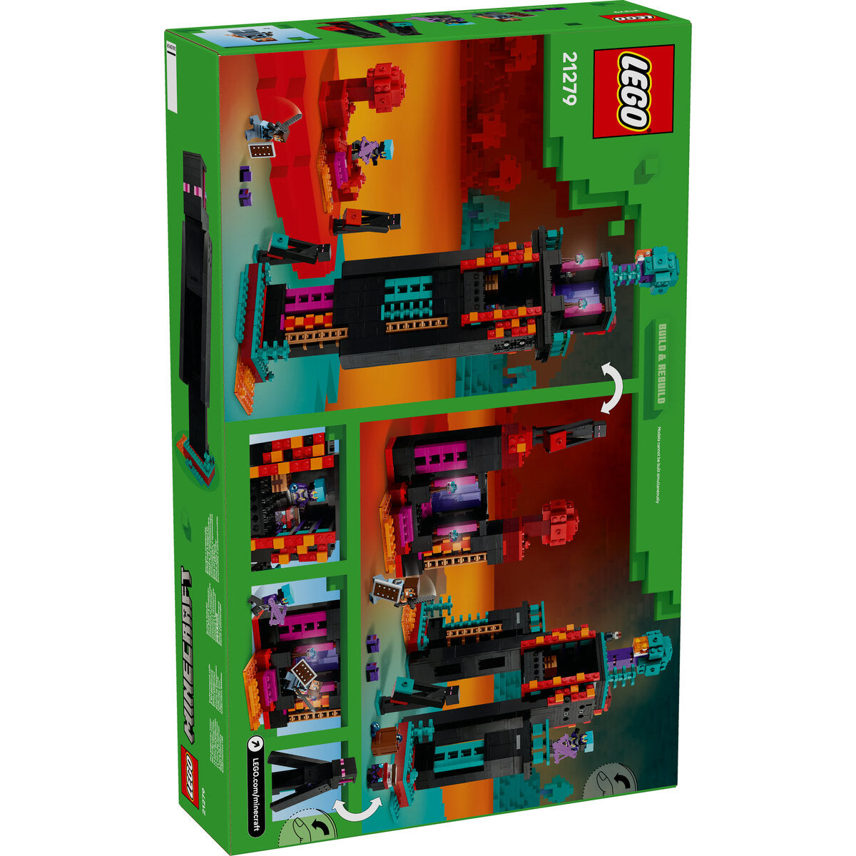 LEGO® Minecraft™ 21279 Der Enderman-Turm
