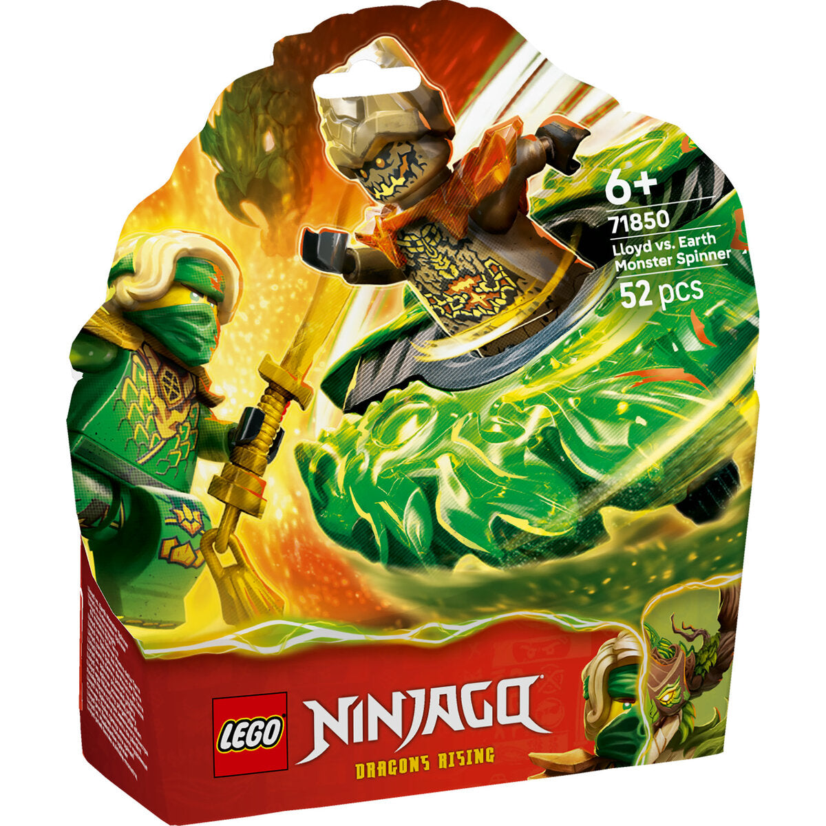 LEGO® NINJAGO® 71850 Lloyd vs. Erdmonster-Spinner