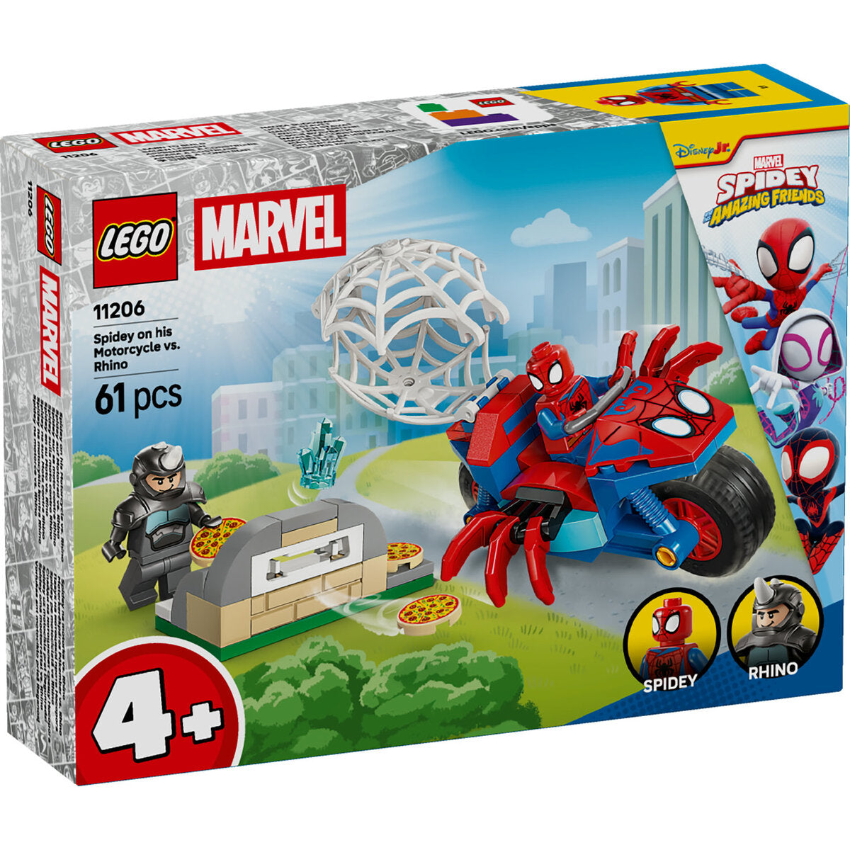 LEGO® Spidey 11206 Spidey auf Motorrad vs. Rhino