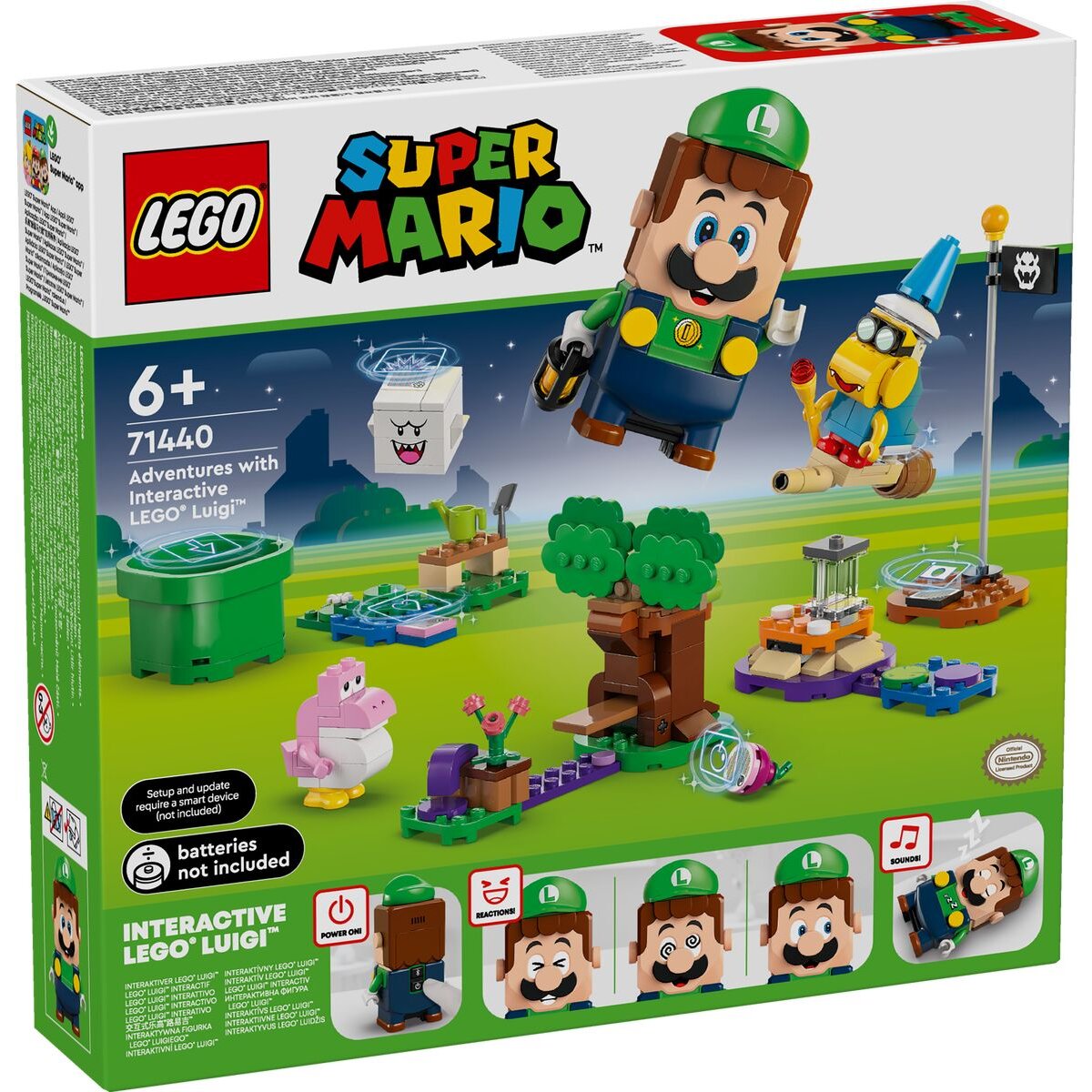 LEGO® Super Mario 71440 Abenteuer mit dem interaktiven LEGO® Luigi™