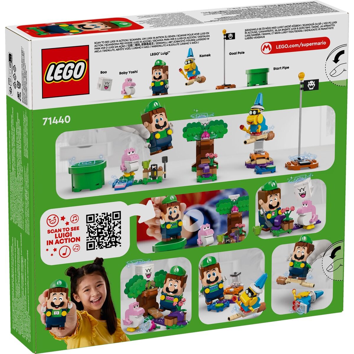 LEGO® Super Mario 71440 Abenteuer mit dem interaktiven LEGO® Luigi™