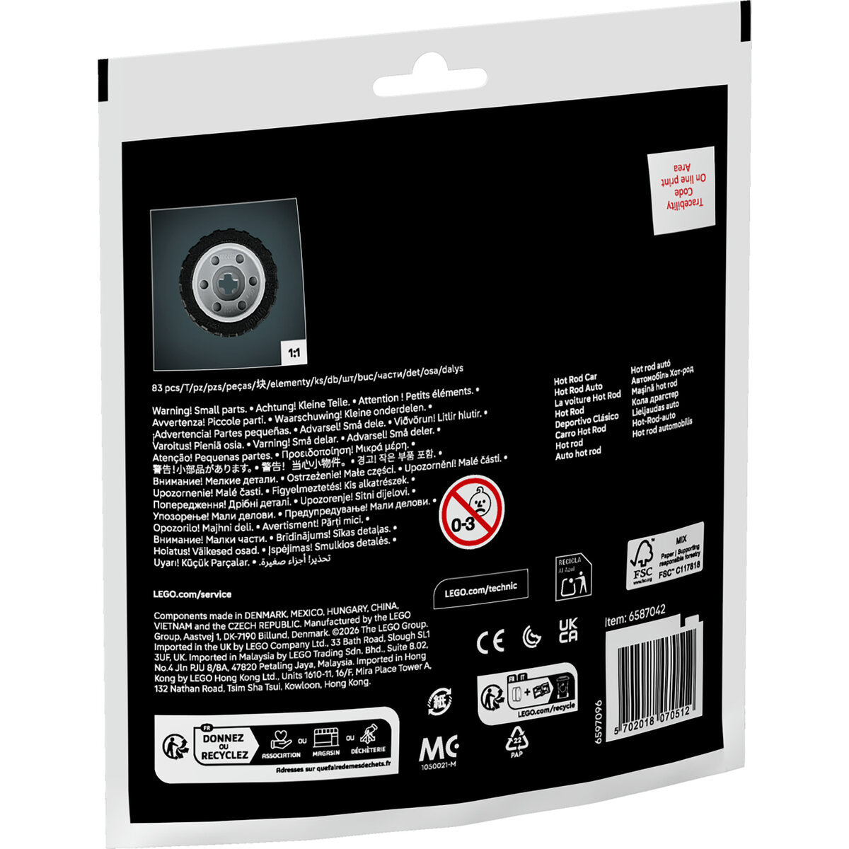 LEGO® Technic 30735 Hot Rod Auto