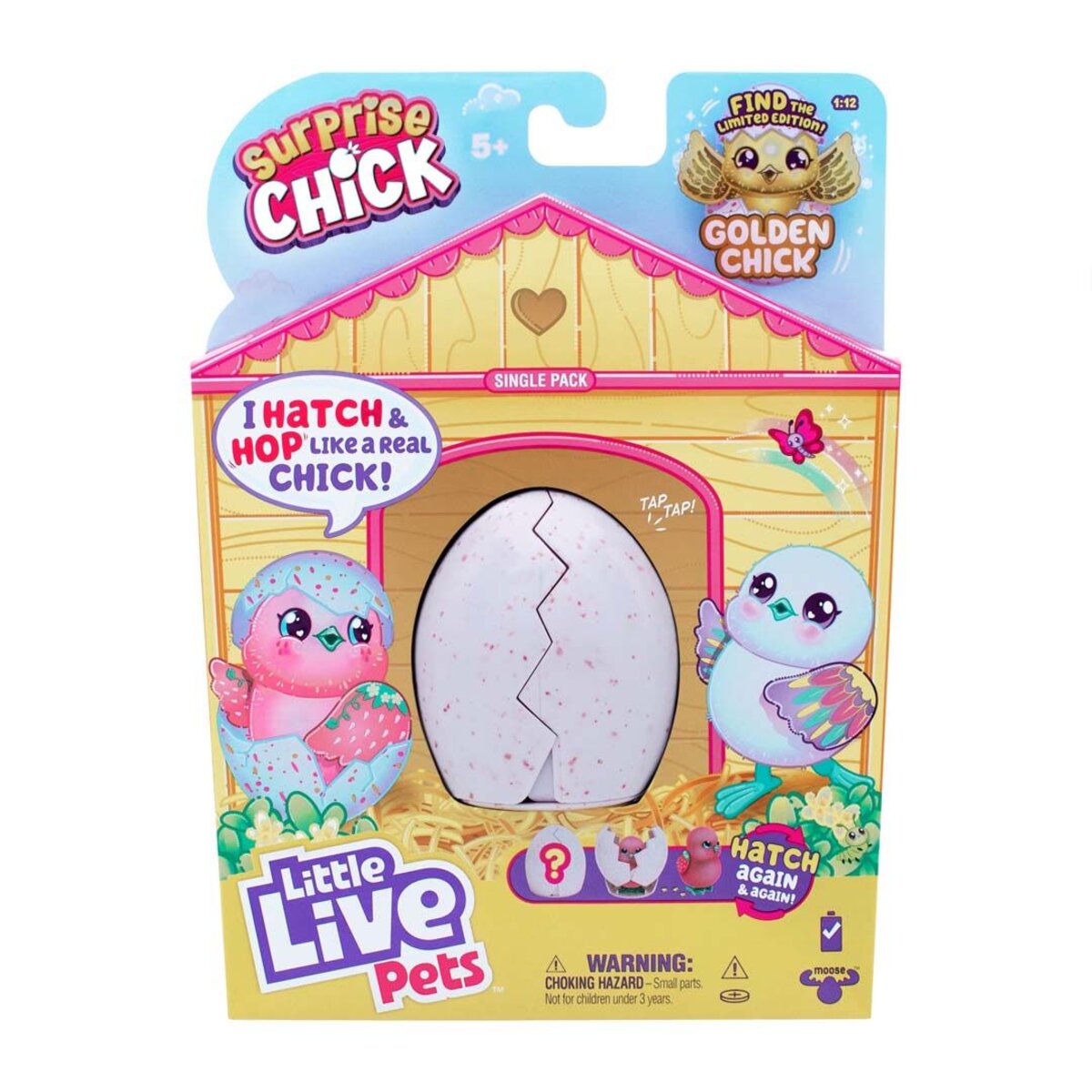 Little Live Pets Surprise Chick Pink, 1 Stück, sortiert