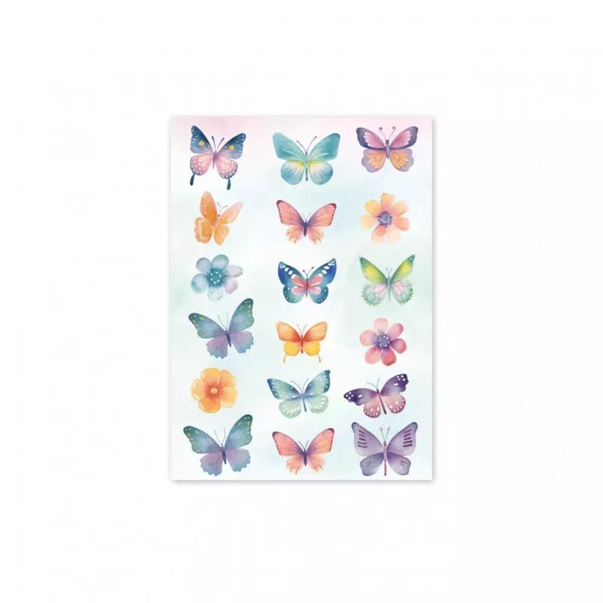 Lutz Mauder TapirElla Metallic-Sticker, Schmetterlinge